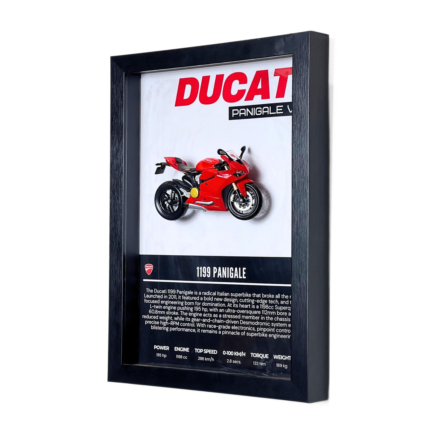 Ducati Panigale V4 3D Superbike Frame