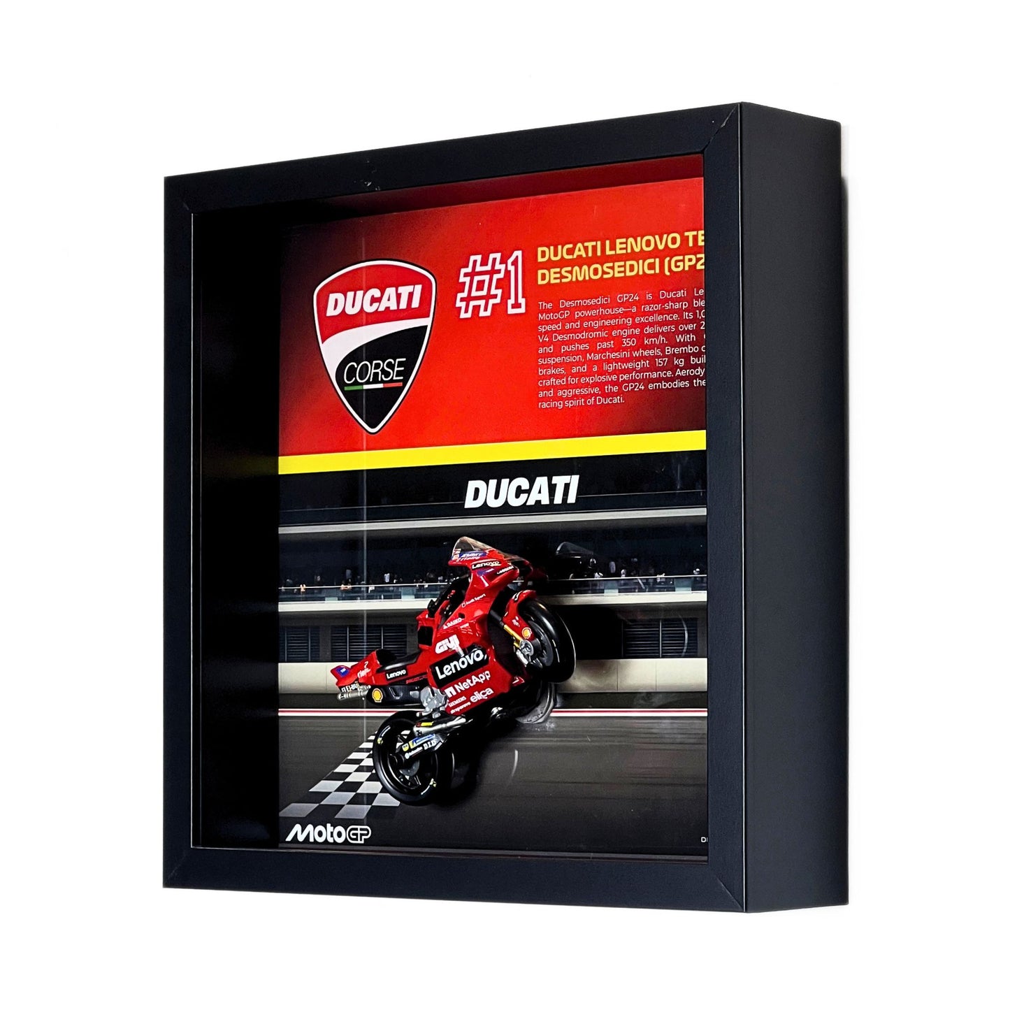 1# Desmosedici GP Diecast Bike Frame (Ducati MotoGP)