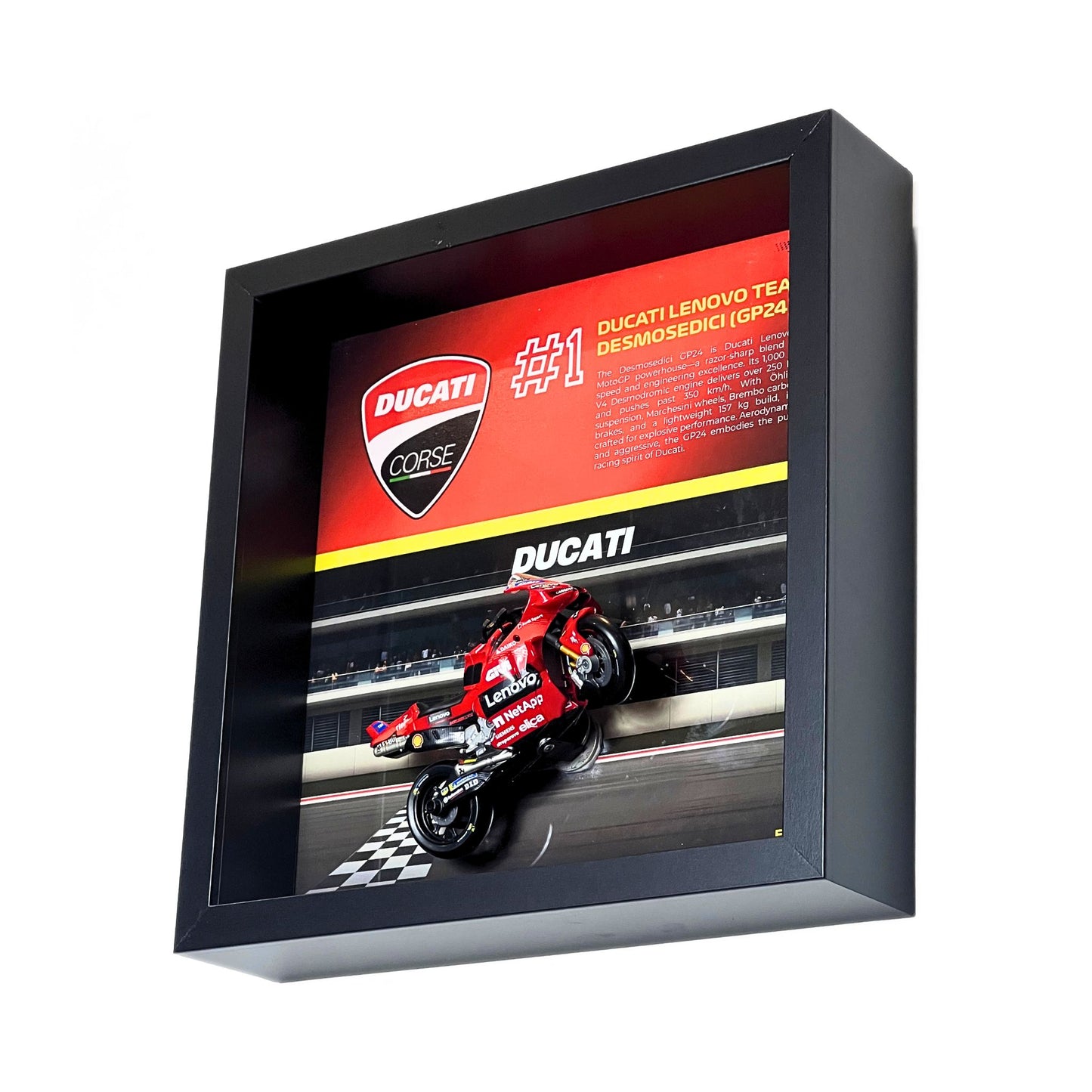 1# Desmosedici GP Diecast Bike Frame (Ducati MotoGP)