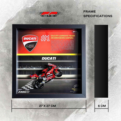 1# Desmosedici GP Diecast Bike Frame (Ducati MotoGP)