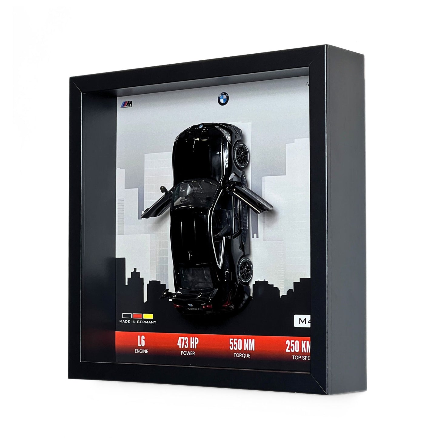 BMW M4 Coupe 3D Diecast Car Frame