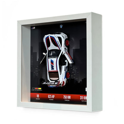 BMW M8 GTE 3D Diecast Car Frame