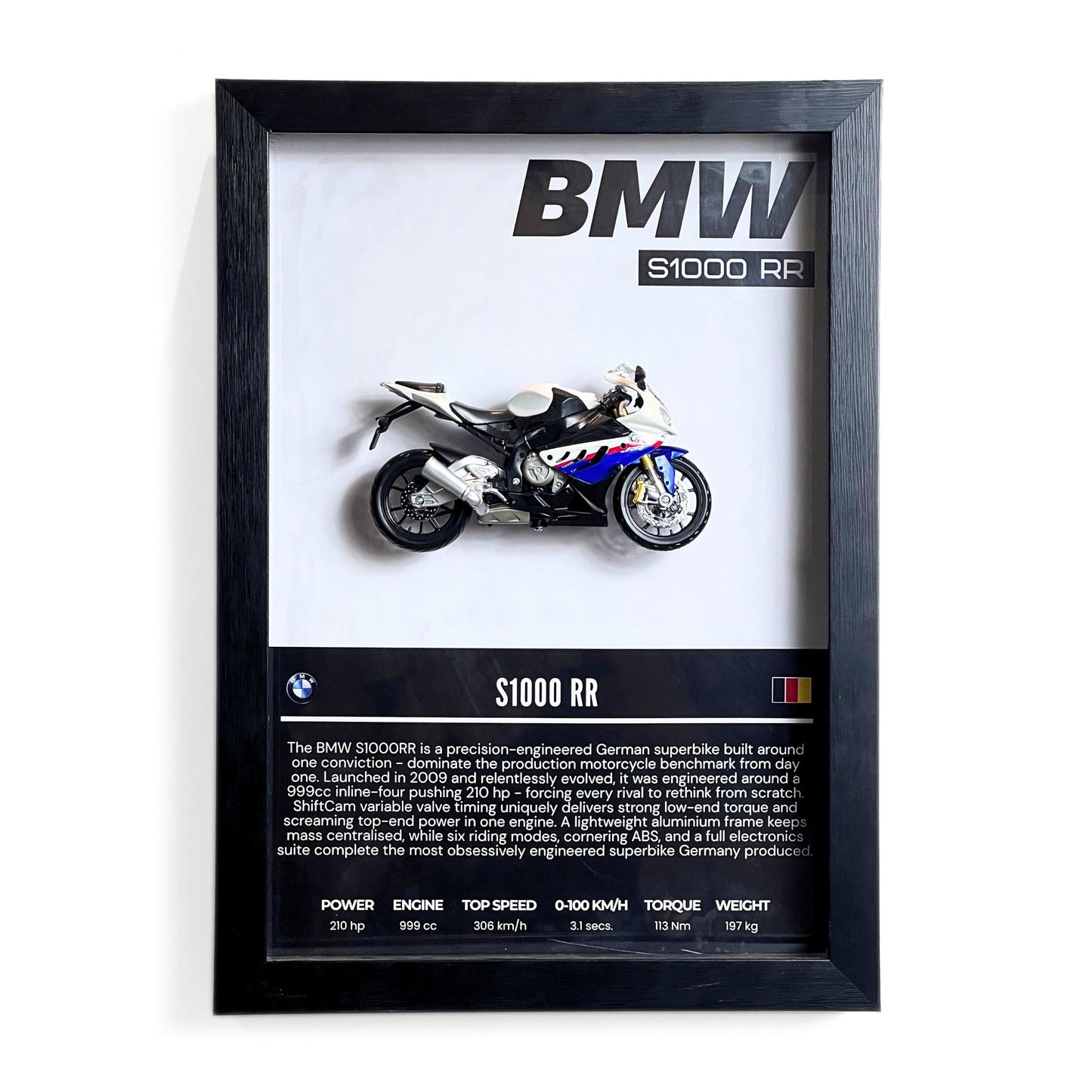 BMW S1000 RR 3D Superbike Frame