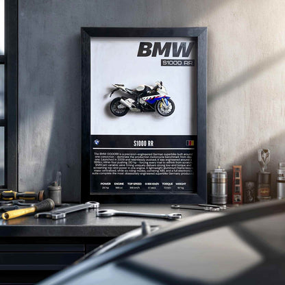 BMW S1000 RR 3D Superbike Frame