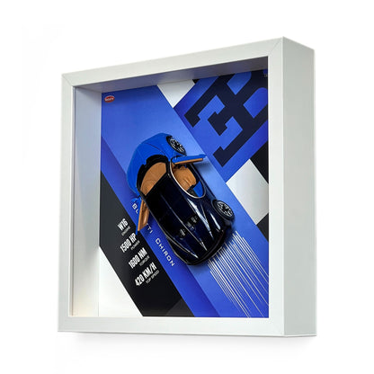 Bugatti Chiron 3D Diecast Car Frame