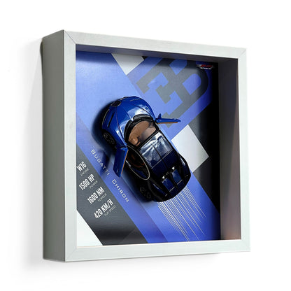Bugatti Chiron 3D Diecast Car Frame