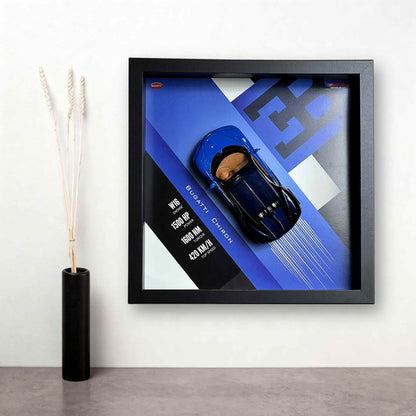 Bugatti Chiron 3D Diecast Car Frame