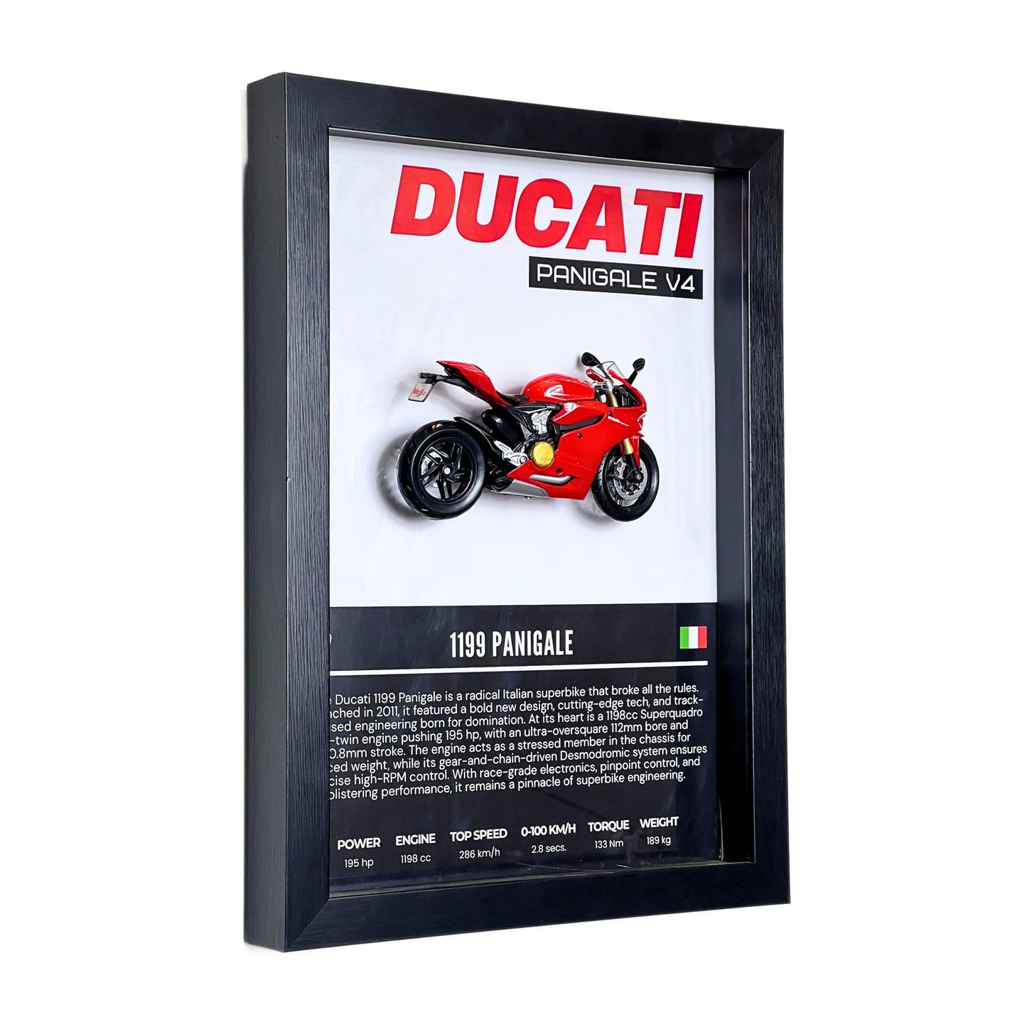 Ducati Panigale V4 3D Superbike Frame