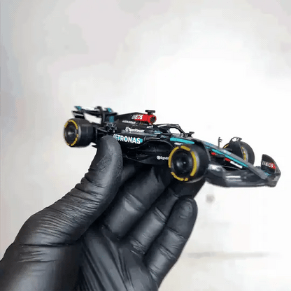Lewis Hamilton Mercedes F1 3D Diecast Car Frame