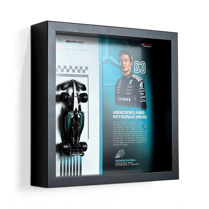 George Russell Mercedes F1 3D Diecast Car Frame