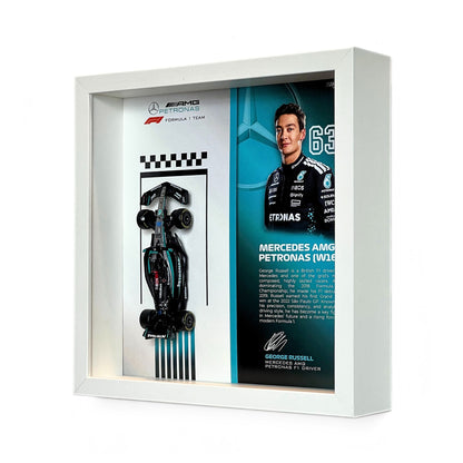 George Russell Mercedes F1 3D Diecast Car Frame