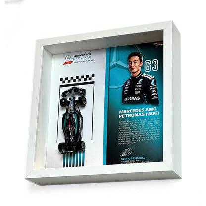 George Russell Mercedes F1 3D Diecast Car Frame