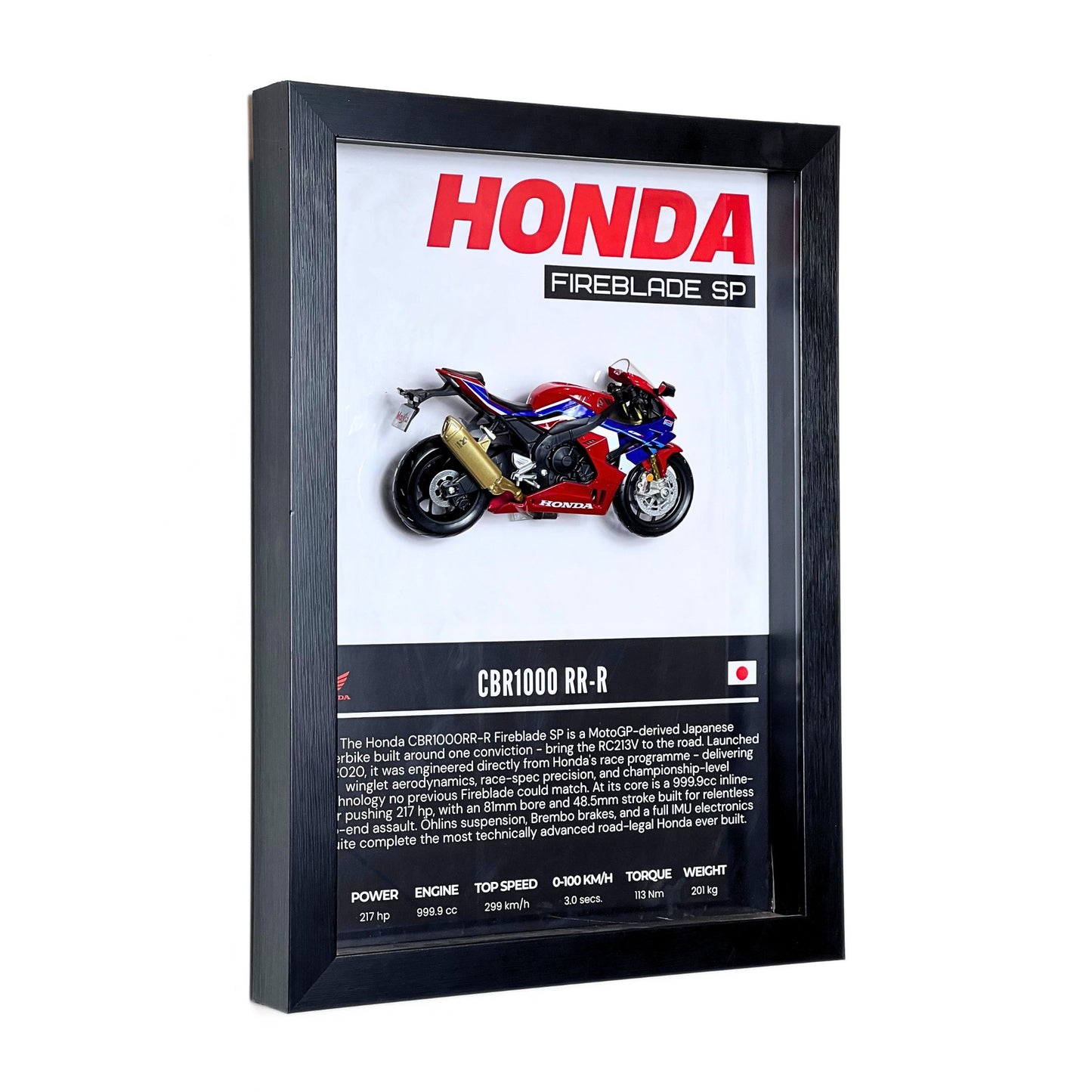 Honda CBR1000 RR - R Fireblade SP 3D Superbike Frame