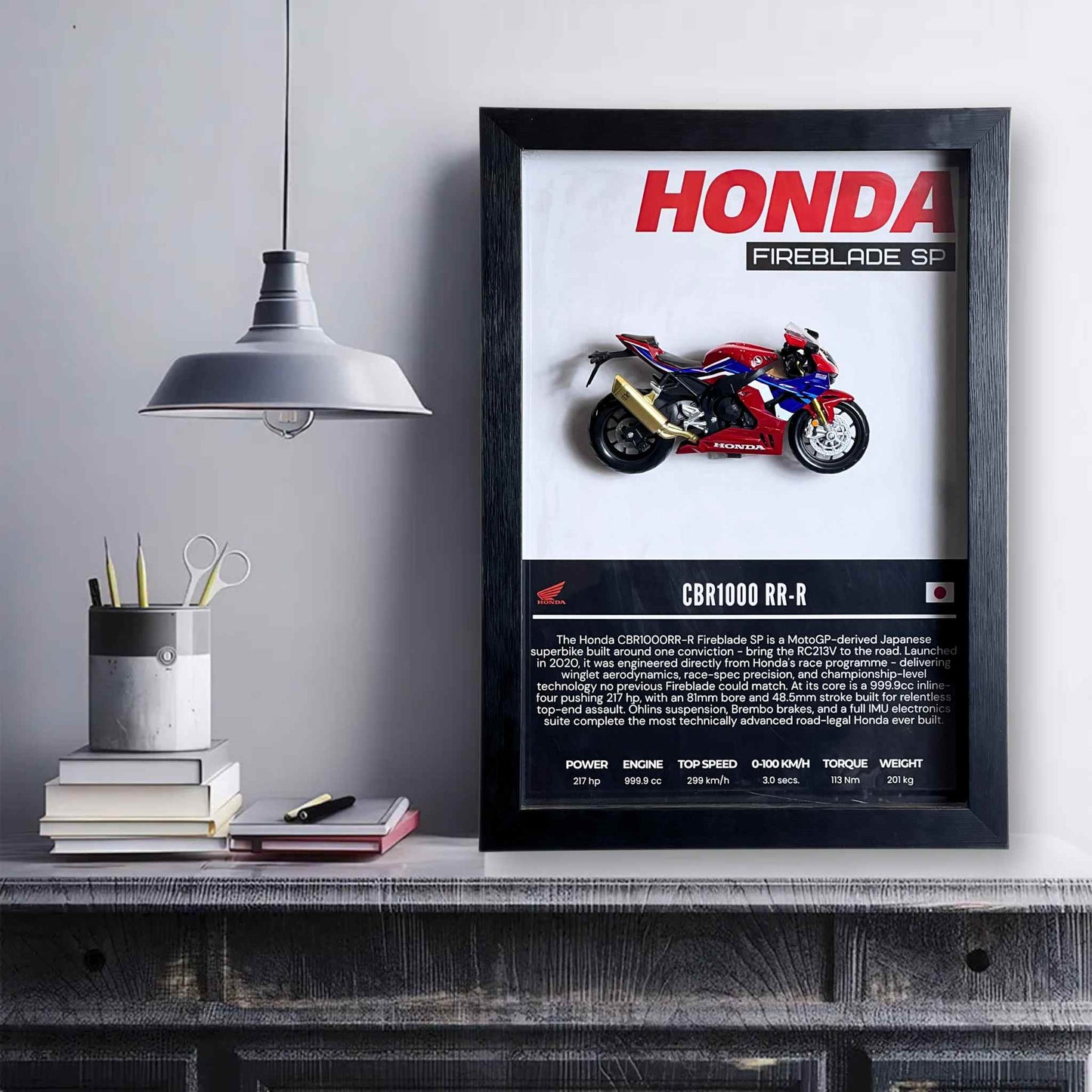 Honda CBR1000 RR - R Fireblade SP 3D Superbike Frame