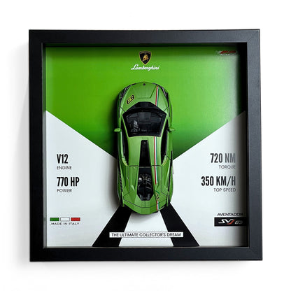 Lamborghini SVJ 63 3D Diecast Car Frame