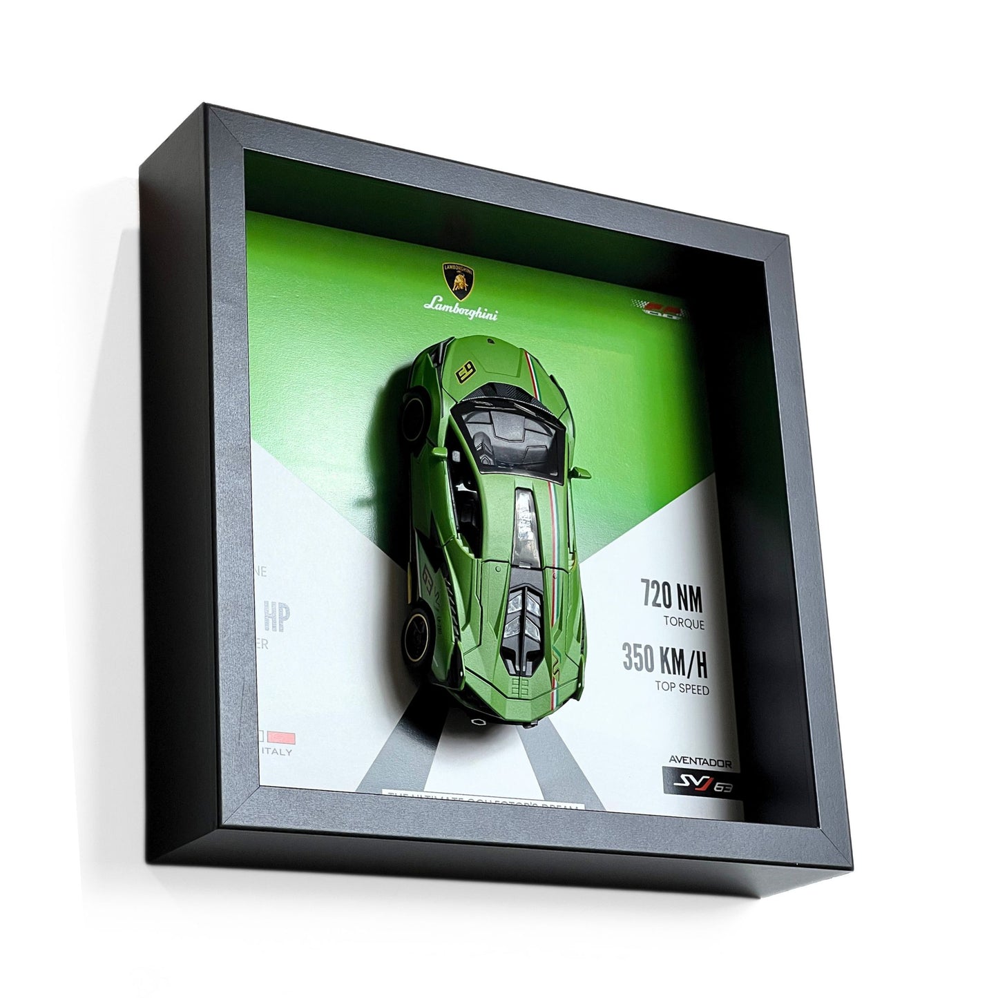 Lamborghini SVJ 63 3D Diecast Car Frame