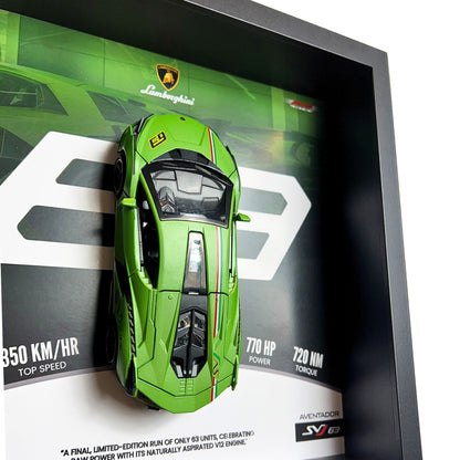 Lamborghini SVJ 63 3D Diecast Car Frame