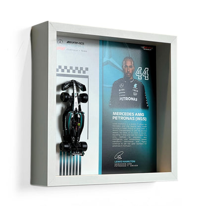 Lewis Hamilton Mercedes F1 3D Diecast Car Frame