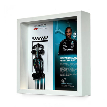 Lewis Hamilton Mercedes F1 3D Diecast Car Frame