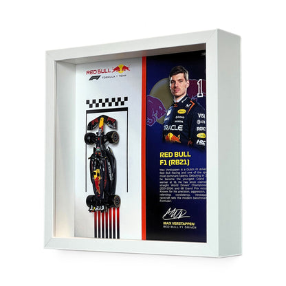 Max Verstappen Red Bull F1 3D Diecast Car Frame