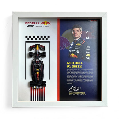 Max Verstappen Red Bull F1 3D Diecast Car Frame
