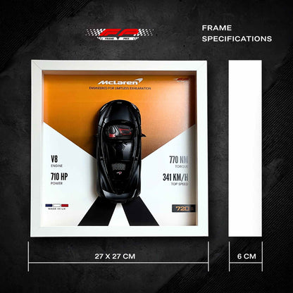 Mclaren 720S 3D Diecast Car Frame