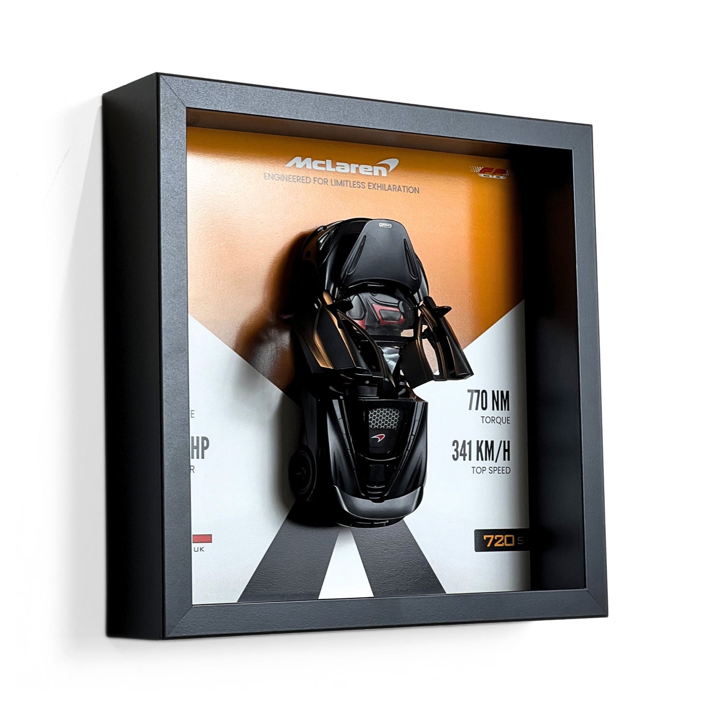 Mclaren 720S 3D Diecast Car Frame