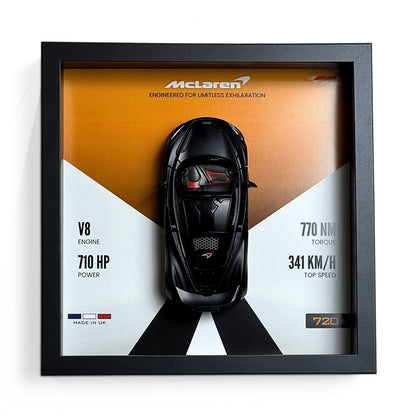 Mclaren 720S 3D Diecast Car Frame