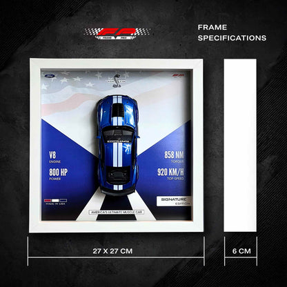 Mustang Shelby GT500 3D Diecast Car Frame
