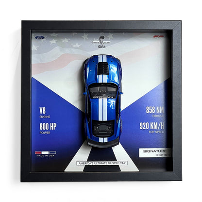 Mustang Shelby GT500 3D Diecast Car Frame