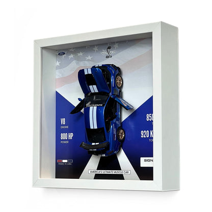 Mustang Shelby GT500 3D Diecast Car Frame