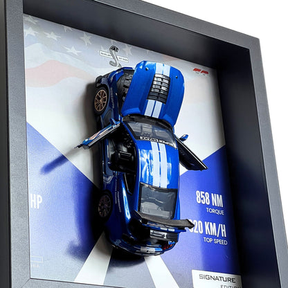 Mustang Shelby GT500 3D Diecast Car Frame