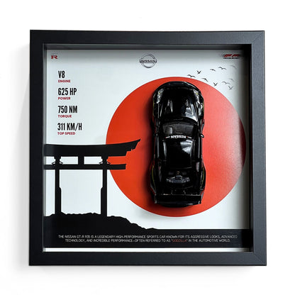Nissan GTR R35 3D Diecast Car Frame