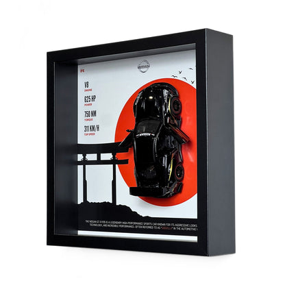 Nissan GTR R35 3D Diecast Car Frame