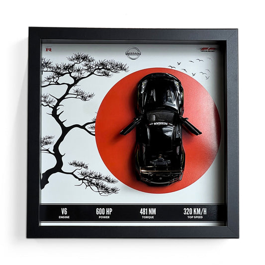 Nissan GTR R35 3D Diecast Car Frame
