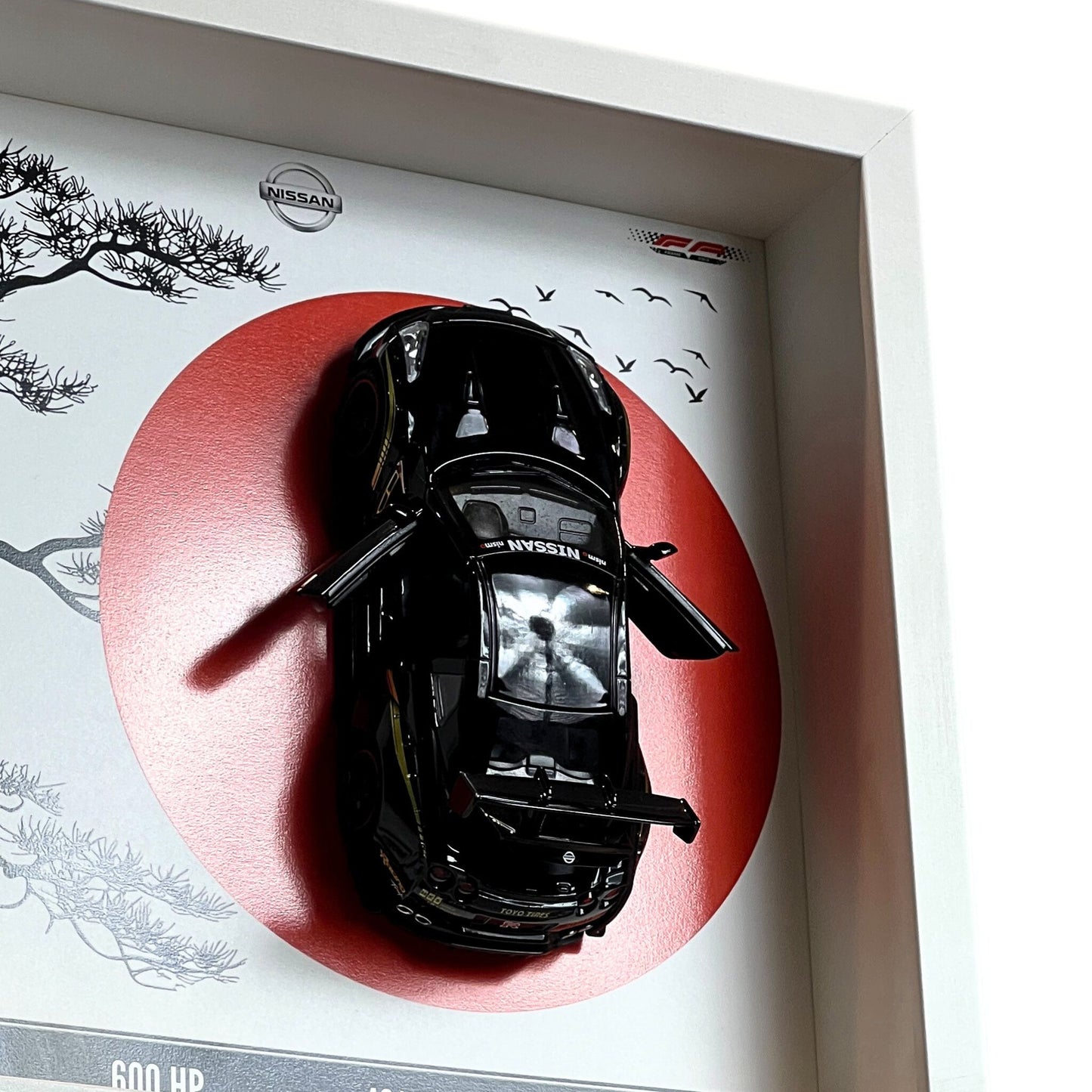 Nissan GTR R35 3D Diecast Car Frame