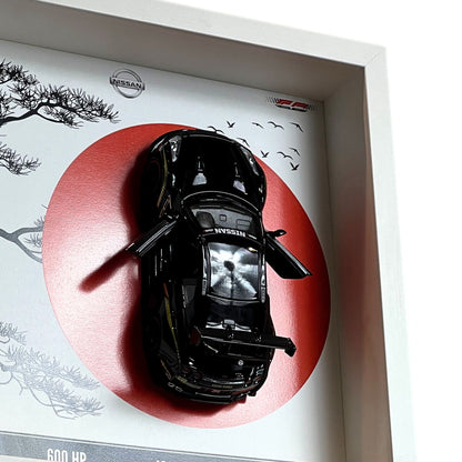 Nissan GTR R35 3D Diecast Car Frame