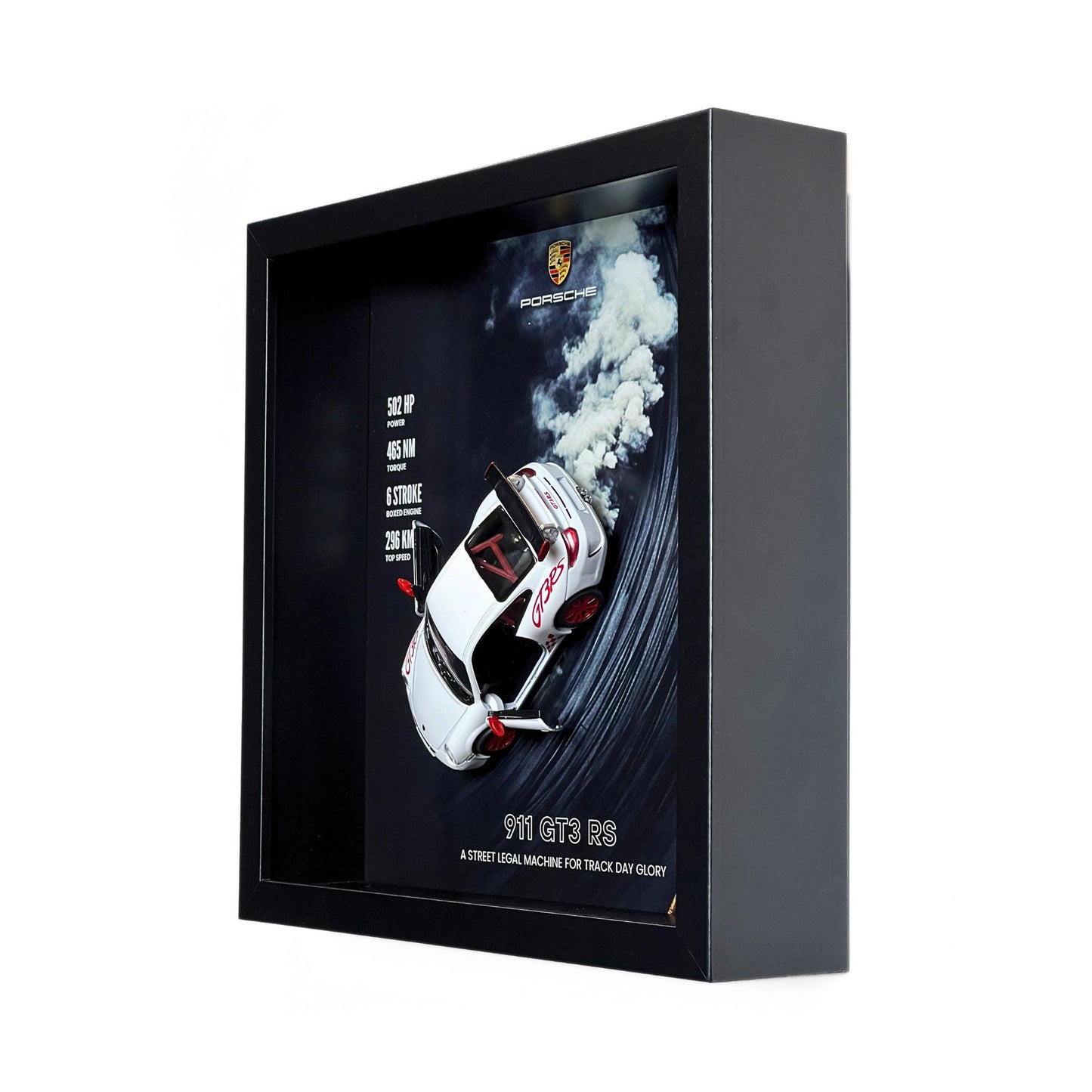 Porsche 911 GT3RS 3D Diecast Car Frame