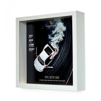Porsche 911 GT3RS 3D Diecast Car Frame