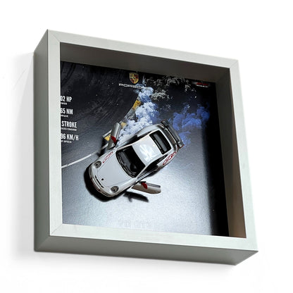 Porsche 911 GT3RS 3D Diecast Car Frame