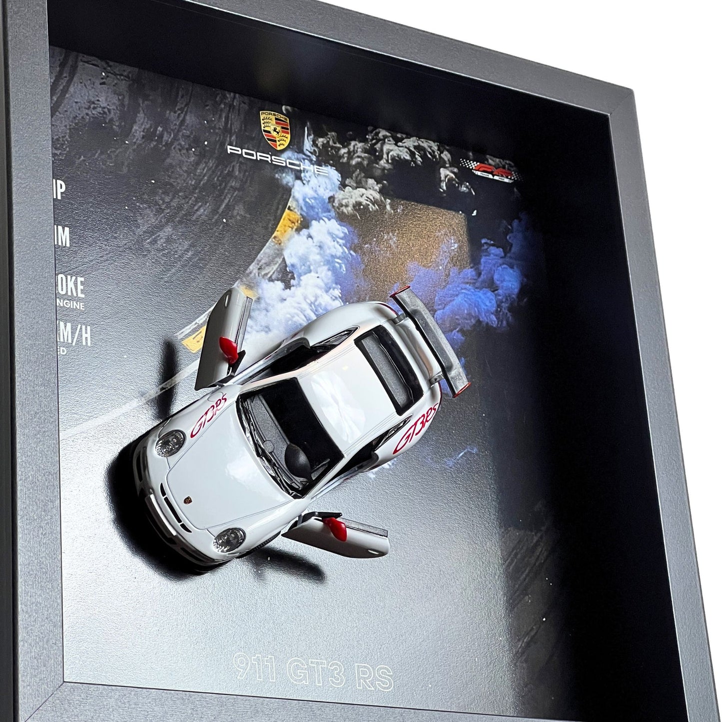 Porsche 911 GT3RS 3D Diecast Car Frame