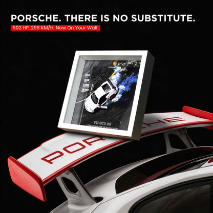 Porsche 911 GT3RS 3D Diecast Car Frame