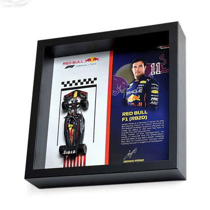 Sergio Pérez Red Bull F1 3D Diecast Car Frame