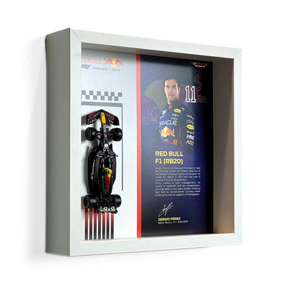 Sergio Pérez Red Bull F1 3D Diecast Car Frame