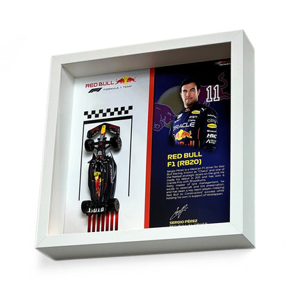 Sergio Pérez Red Bull F1 3D Diecast Car Frame