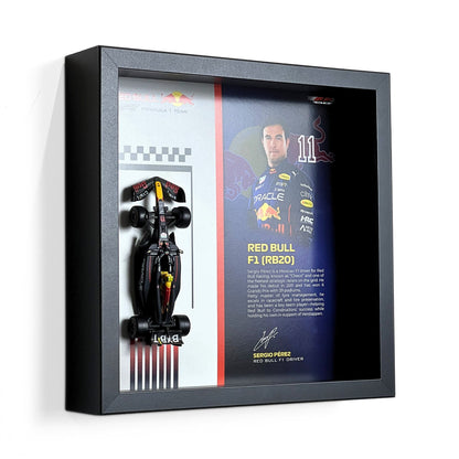 Sergio Pérez Red Bull F1 3D Diecast Car Frame