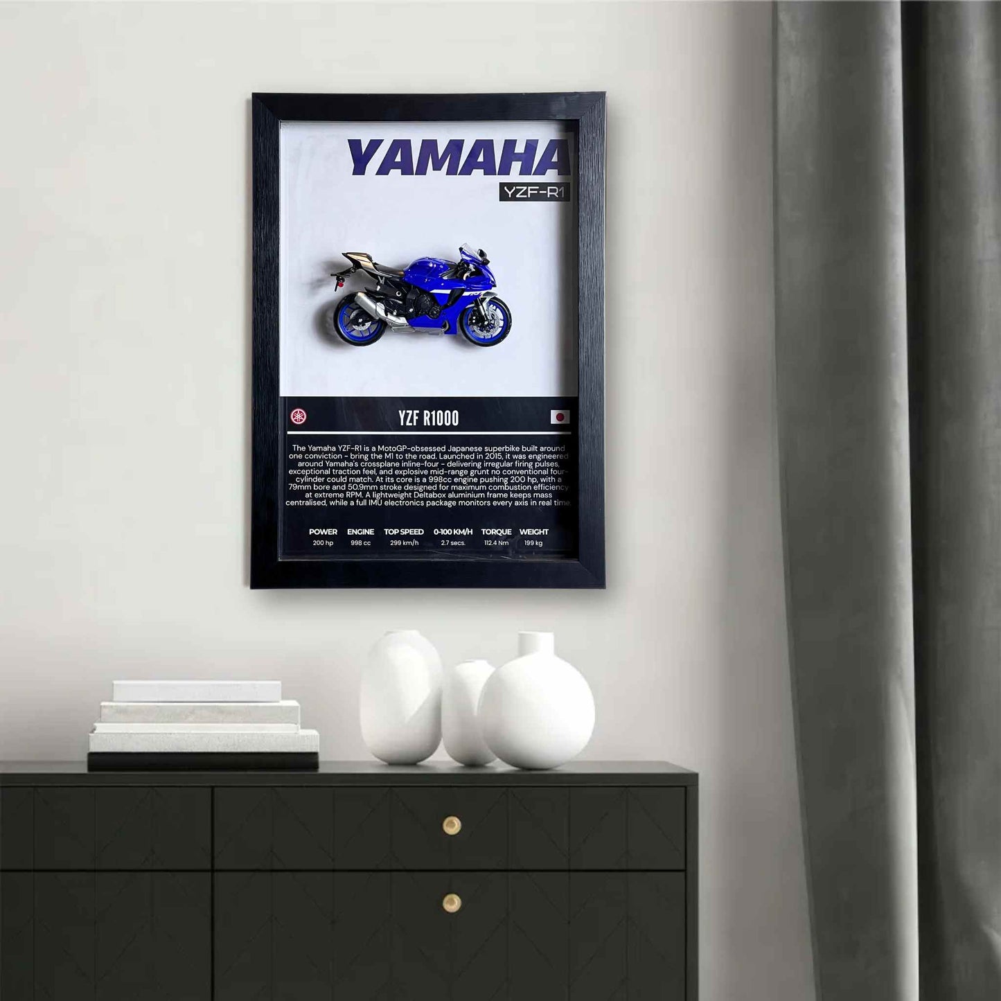 Yamaha YZF-R1 3D Superbike Frame