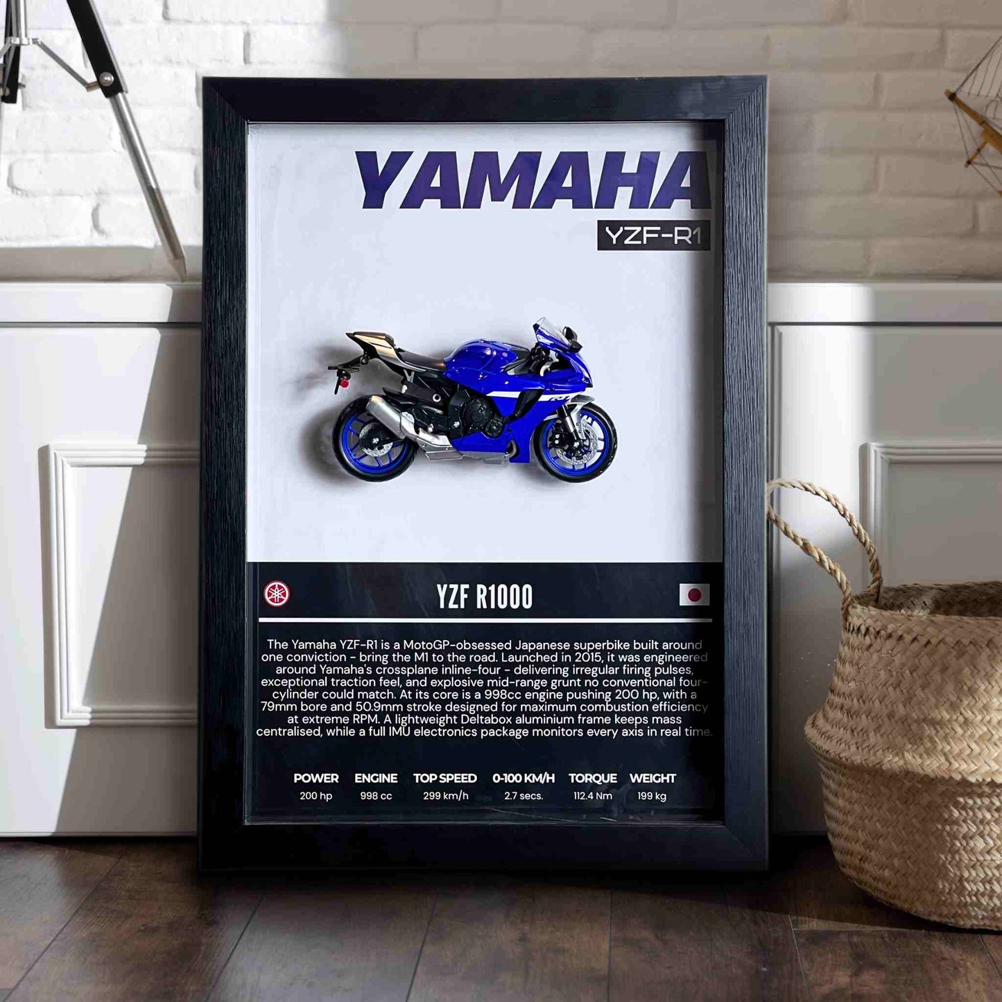 Yamaha YZF-R1 3D Superbike Frame